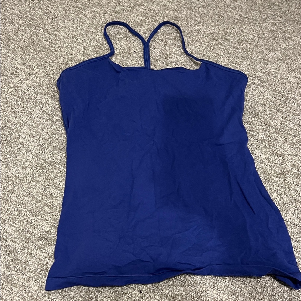 lululemon athletica Vibrant Blue Camisole